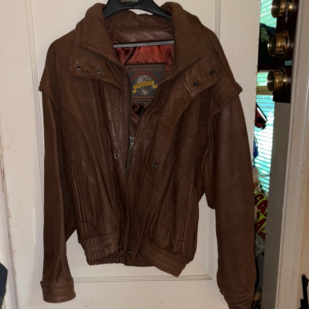 Brown Leather Jacket